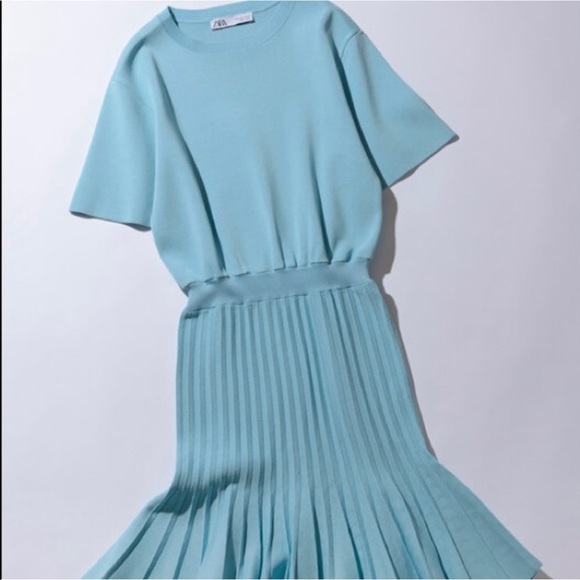 NWT ZARA LIGHT KNIT MINI DRESS - Picture 11 of 12